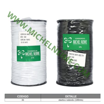 Elásticos redondo (Art.0036)
