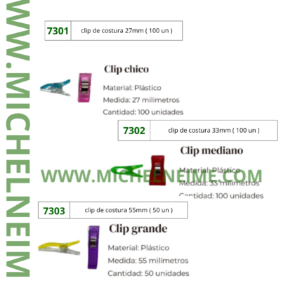 Clips de costura